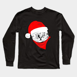 Christmas cat lover gifts Long Sleeve T-Shirt